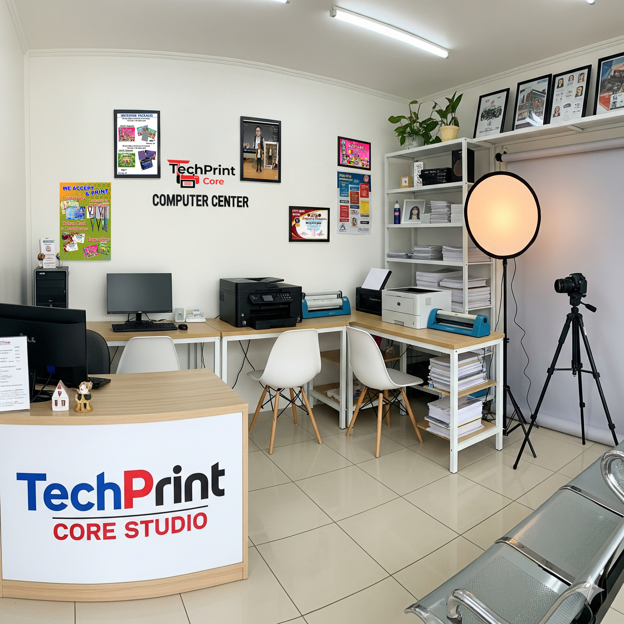 Tech Print Core Studio Interior